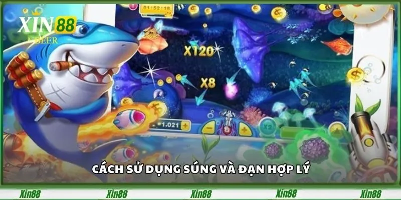 Bắn Cá Kim Cương – Trò Chơi Đổi Thưởng Hấp Dẫn 2025 4 Cách sử dụng súng và đạn hợp lý