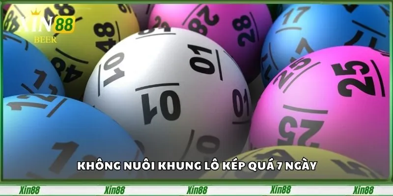 Đề Kép Là Gì? Cách Nhận Biết Và Kinh Nghiệm Đánh Đề Hay 4 Không nuôi khung lô kép quá 7 ngày