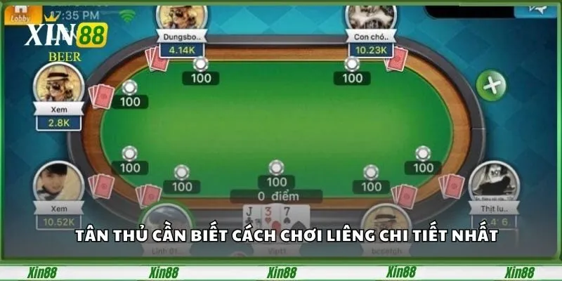 Game Bài Liêng XIN88 - Tự Tin Lật Bài, Thắng Lớn Mỗi Ngày 3 Tân thủ cần biết cách chơi Liêng chi tiết nhất